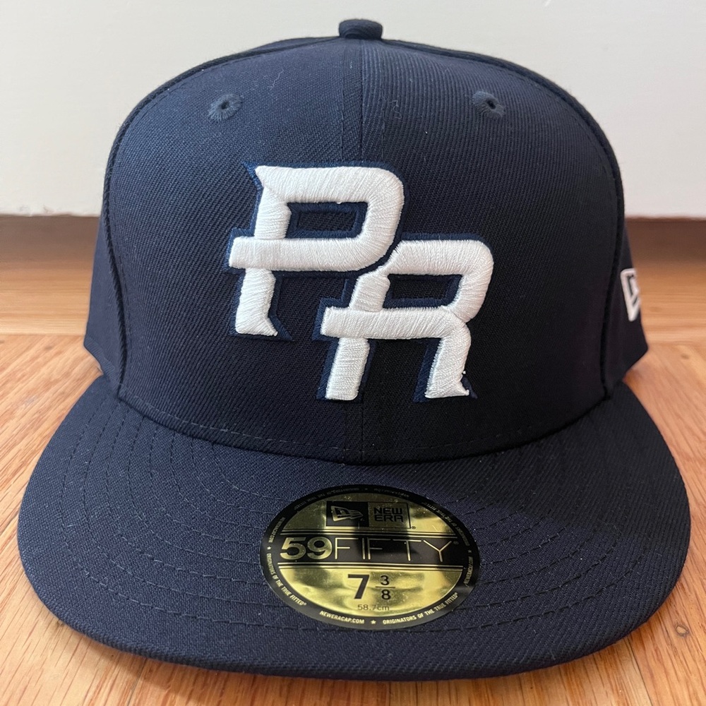 New Era Puerto Rico World Baseball Classic 59Fifty Fitted Cap 7 3/8 NEW